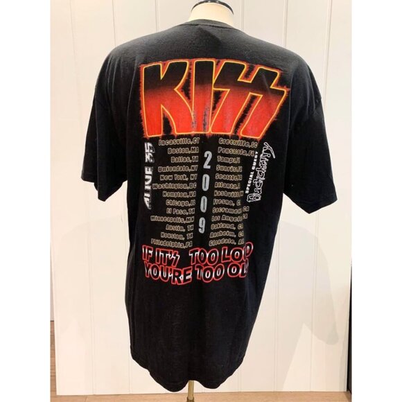 KISS "Alive 35" 2009 U.S. Tour Band T-Shirt - Size XL - Picture 3 of 5